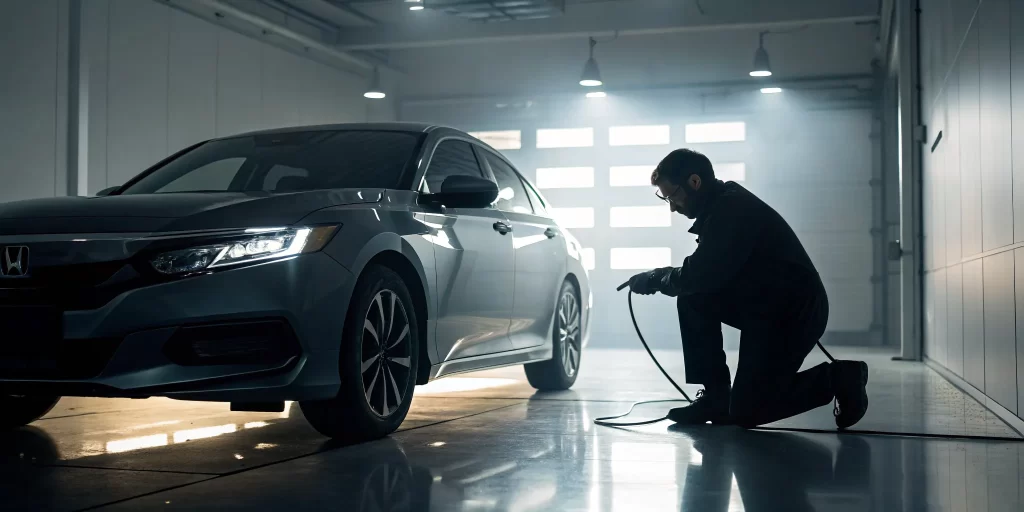Honda ADAS calibration ensures precise sensor function.